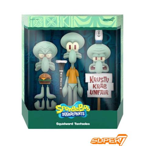 Super 7 SpongeBob SquarePants ULTIMATES! Squidward Tentacles Action Figure