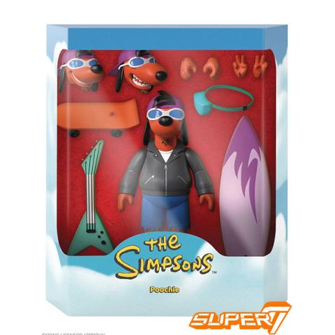 Super 7 The Simpsons ULTIMATES! Poochie Action Figure