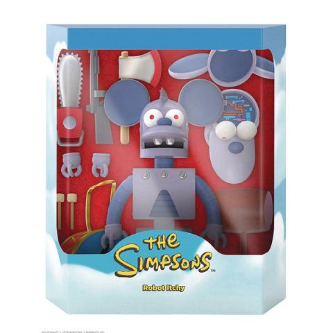 Super 7 The Simpsons ULTIMATES! Robot Itchy Action Figure