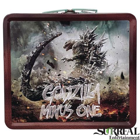 Surreal Entertainment Godzilla Minus One Tin Titans PX Previews Exclusive Lunch Box and Thermos