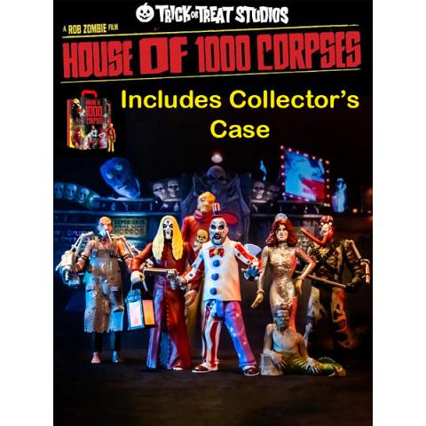 Trick or Treat Studios House of 1000 Corpses Figure Set with Collector's Case