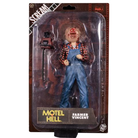 Trick or Treat Studios Scream Greats Motel Hell Farmer Vincent 8 Inch Scale Action Figure