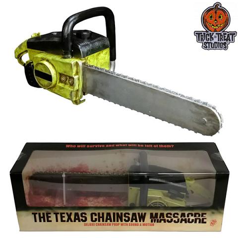 Trick or Treat Studios The Texas Chainsaw Massacre (1974) Chainsaw Prop With Sound