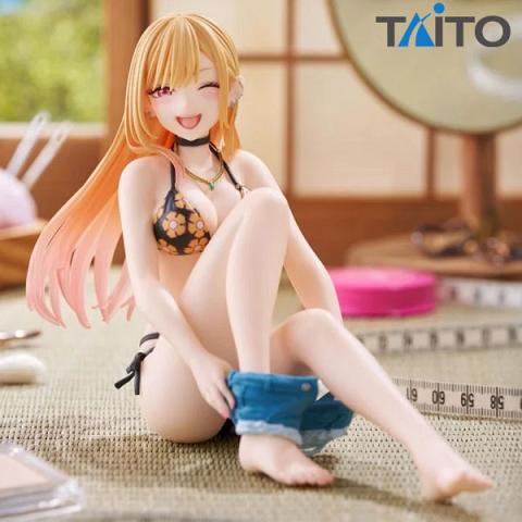 Taito My Dress-Up Darling Desktop Cute Marin Kitagawa Measured Swimsuit Version Figure
