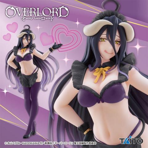 Taito Overlord Albedo Maid Version Coreful Figure (Renewal Edition)