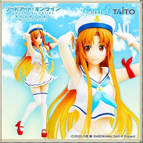 Taito Sword Art Online Alicization War of Underworld Asuna Marine Look Version Coreful Figure