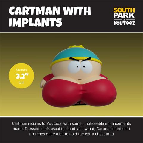 Youtooz South Park Cartman with Implants Vinyl Figure