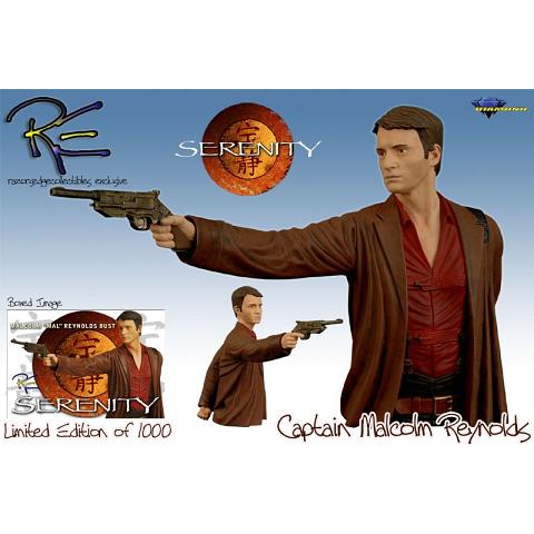 Serenity Captain Malcolm Reynolds Mini Bust Artist's Proof