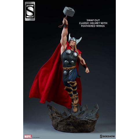 Sideshow Marvel Avengers Assemble Thor Exclusive Statue